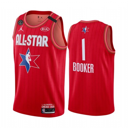 Phoenix Suns Devin Booker 1 2020 All-Star Jordan Brand Punainen Pelipaidat Swingman - Miesten